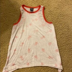 Flowy star tank top